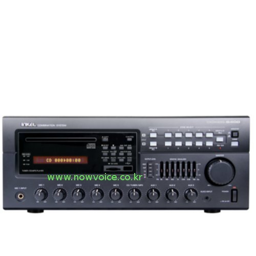 COMBI-S400 PA앰프 (400와트, CD, USB, 라디오, 녹음)