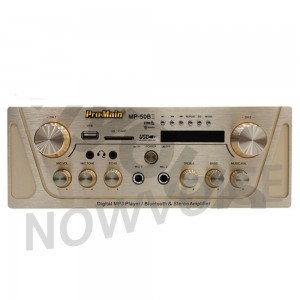 MP-50B II 스테레오 앰프 2채널 (160W = 80+80W, USB, 블루투스, 라디오)